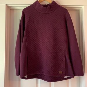 LL Bean quilted sweatshirt